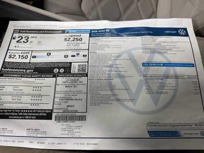 2026 Volkswagen Atlas SE