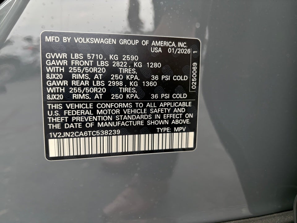 2026 Volkswagen Atlas SE with Technology