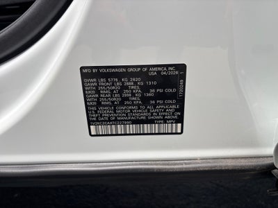 2026 Volkswagen Atlas Cross Sport SE with Technology