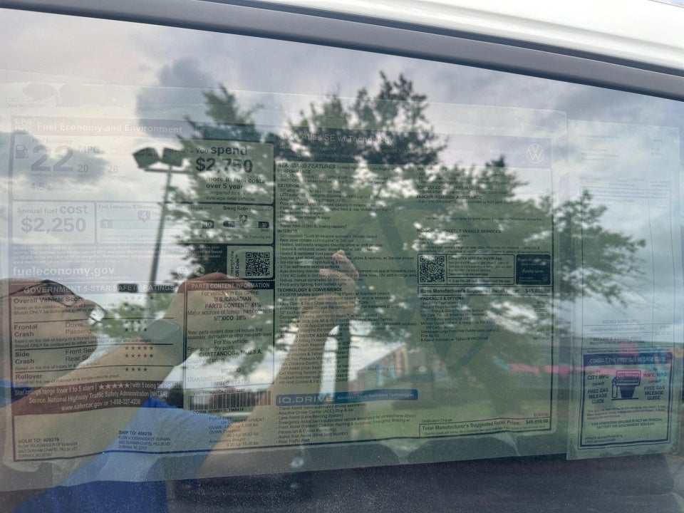 2026 Volkswagen Atlas 2.0T SE w/Technology