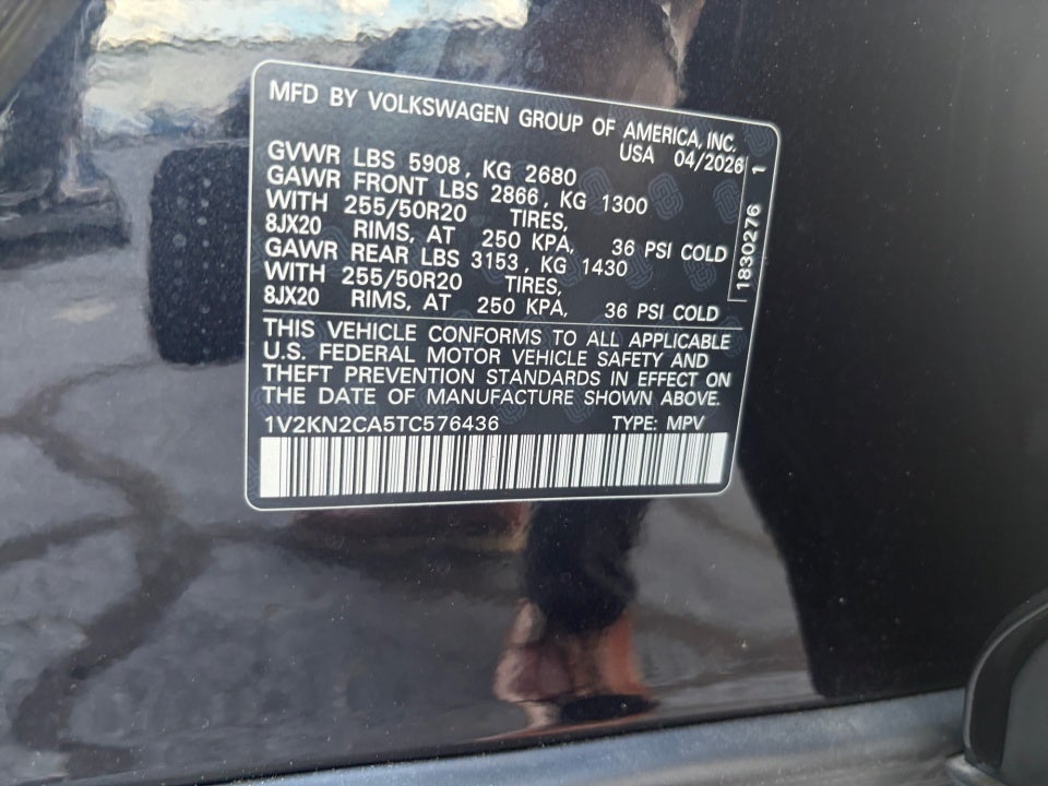 2026 Volkswagen Atlas 2.0T SE w/Technology