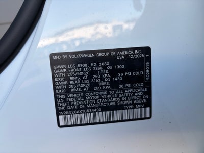 2026 Volkswagen Atlas SE with Technology