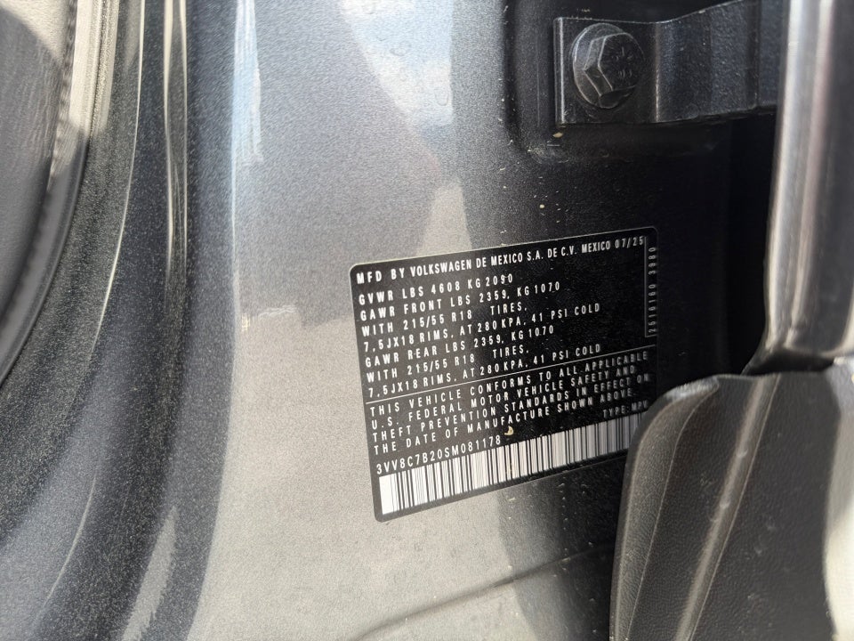 2025 Volkswagen Taos 1.5T S