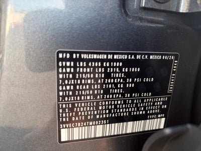 2026 Volkswagen Taos SE