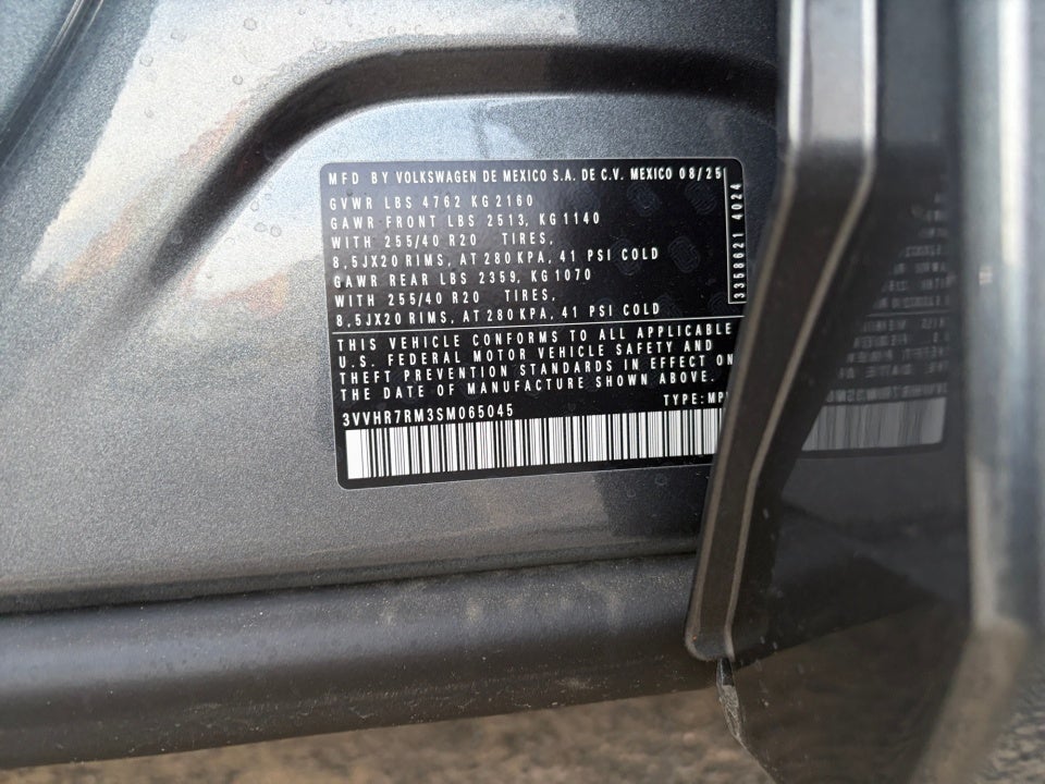 2025 Volkswagen Tiguan 2.0T SE R-Line Black