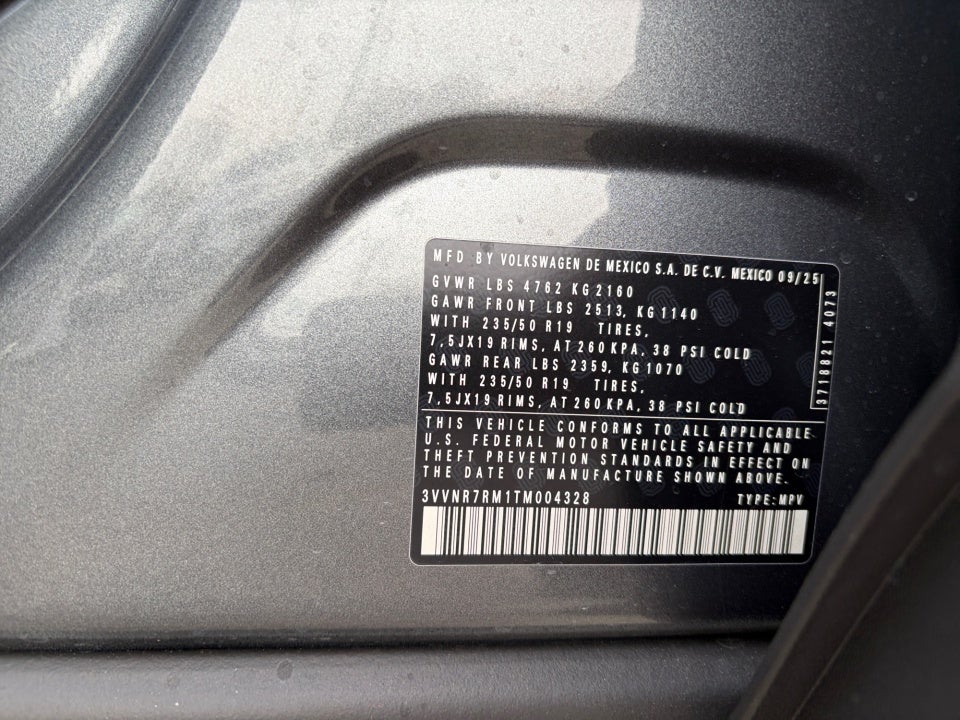 2026 Volkswagen Tiguan SE