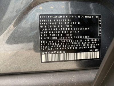 2026 Volkswagen Tiguan SE