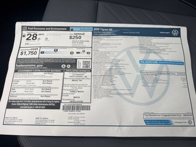 2026 Volkswagen Tiguan SE