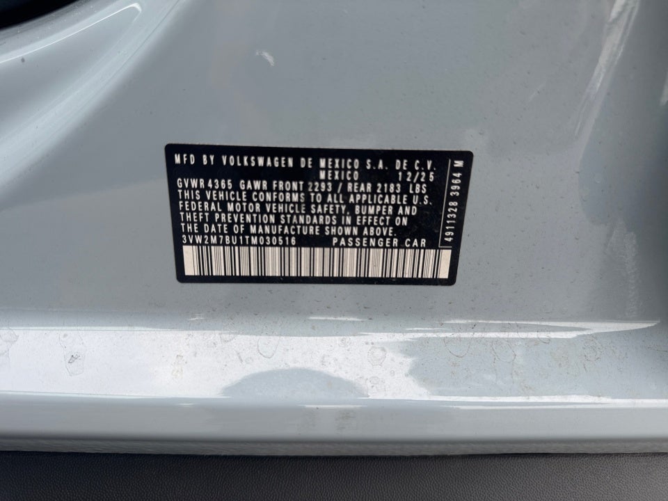 2026 Volkswagen Jetta GLI Autobahn