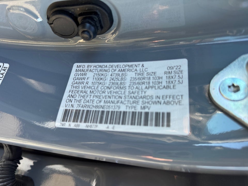 2022 Honda CR-V AWD EX-L