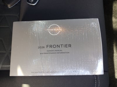 2026 Nissan Frontier Crew Cab SV 4x2