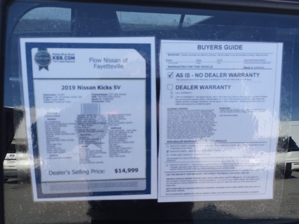 2019 Nissan Kicks SV