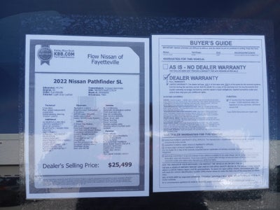 2022 Nissan Pathfinder SL 2WD