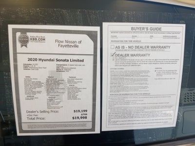 2020 Hyundai Sonata Limited
