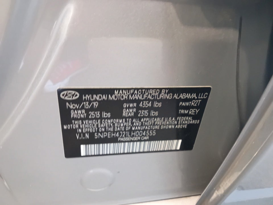 2020 Hyundai Sonata Limited