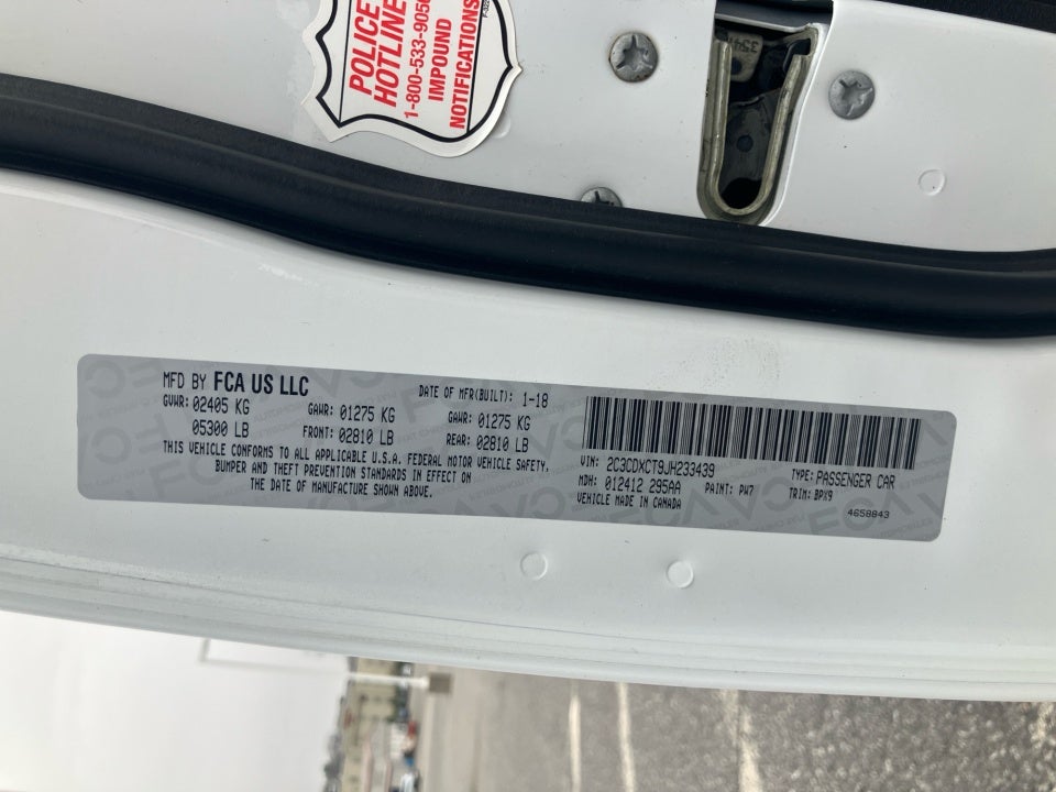 2018 Dodge Charger R/T RWD