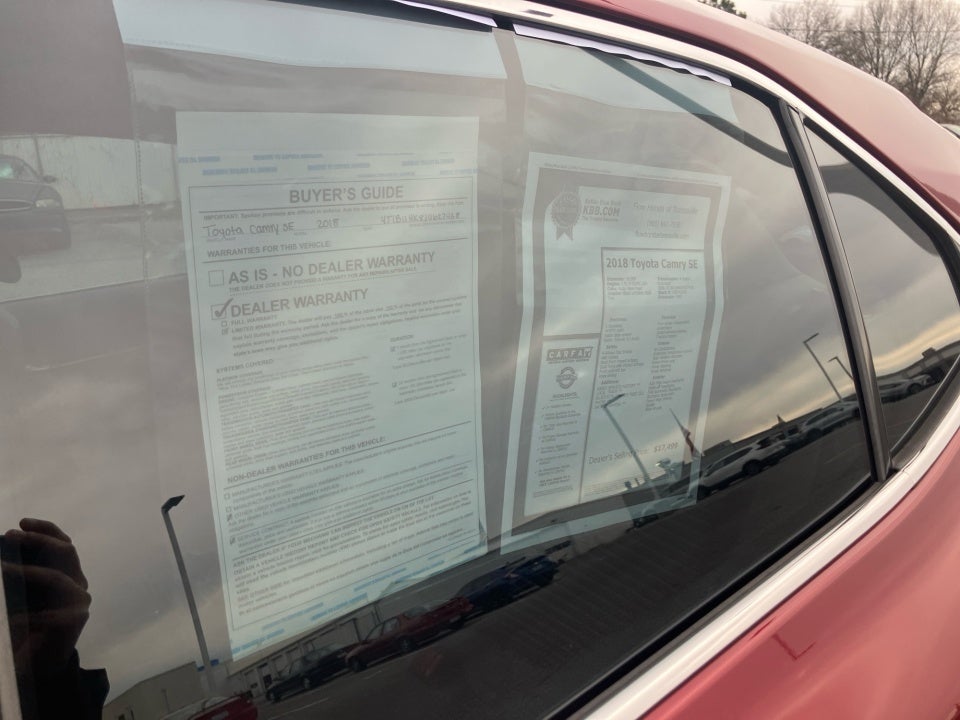 2018 Toyota Camry SE