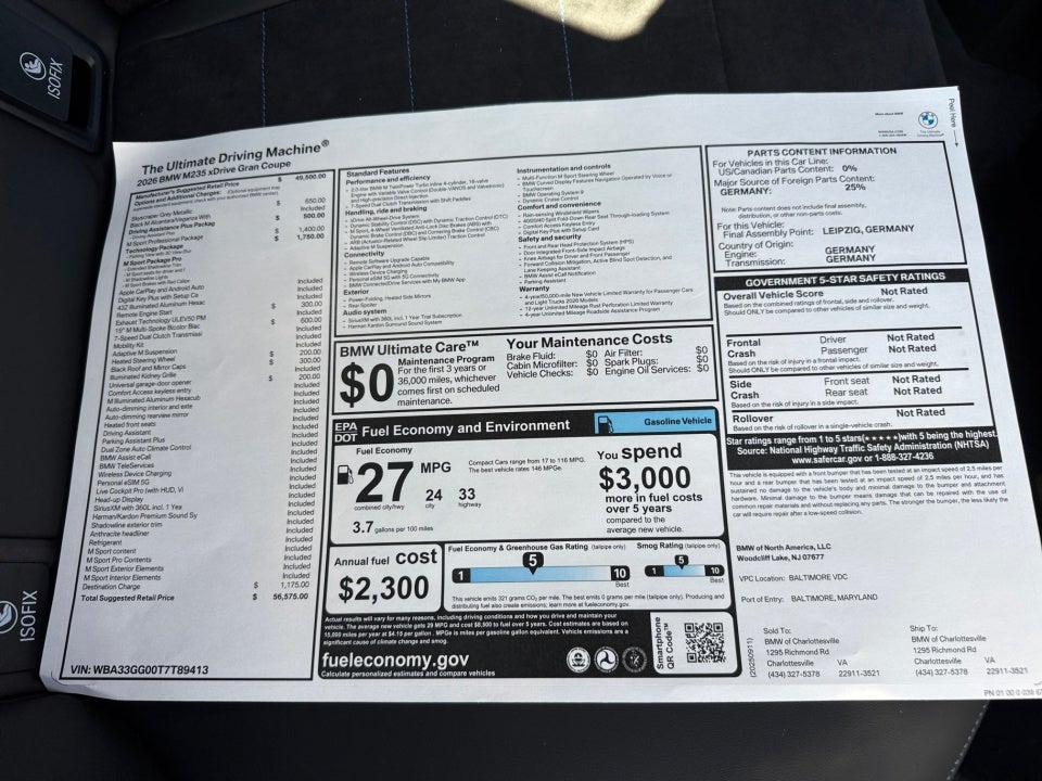 2026 BMW M235 Gran Coupe M235 xDrive