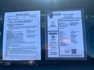 2018 Ford Explorer Sport