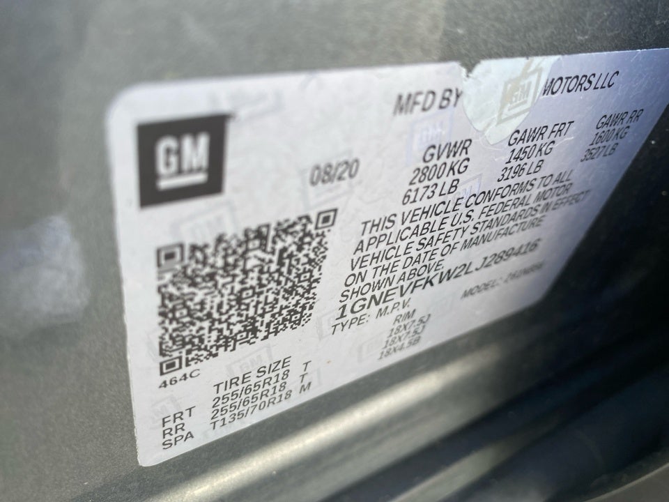 2020 Chevrolet Traverse AWD LS