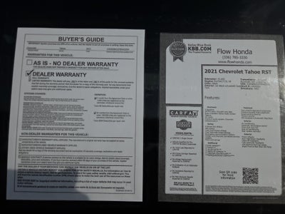 2021 Chevrolet Tahoe 4WD RST