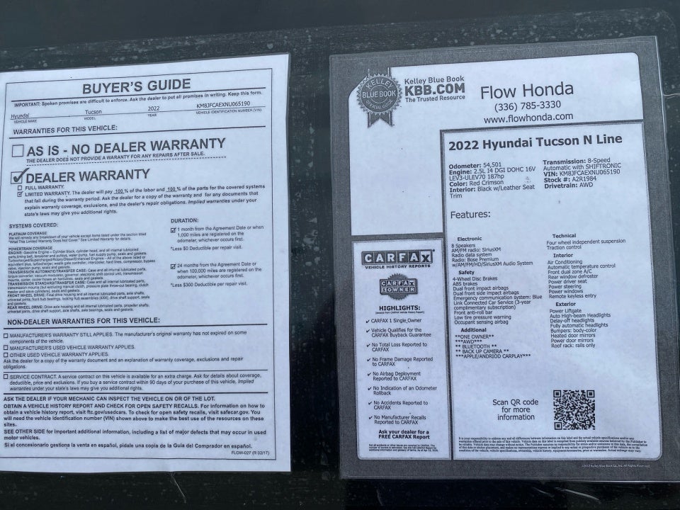 2022 Hyundai Tucson N Line