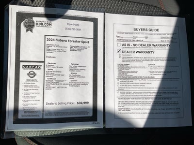 2024 Subaru Forester Sport