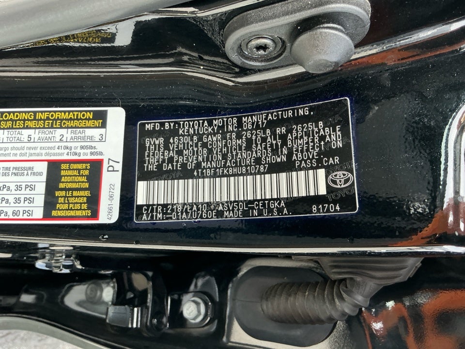 2017 Toyota Camry XLE