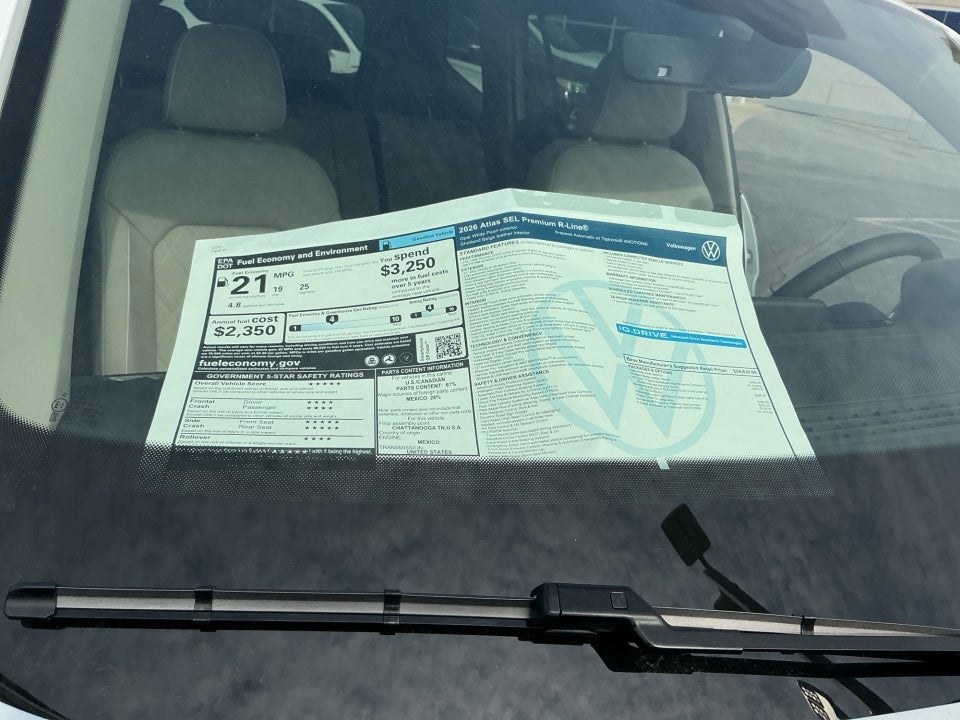 2026 Volkswagen Atlas SEL Premium R-Line