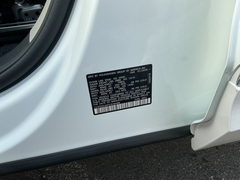 2026 Volkswagen Atlas SEL Premium R-Line