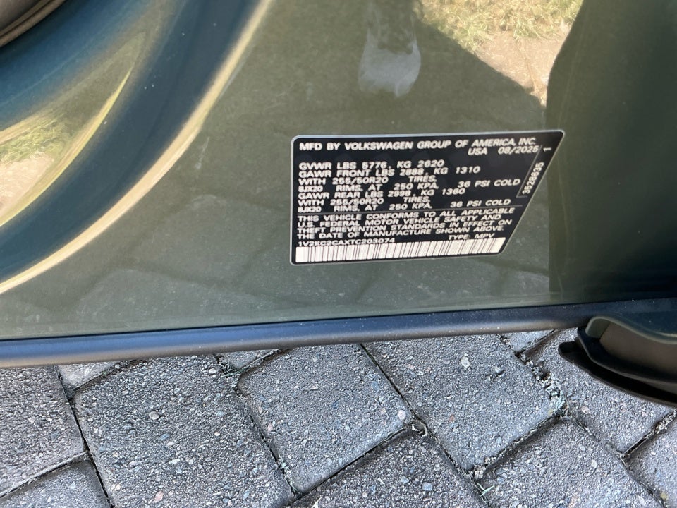 2026 Volkswagen Atlas Cross Sport 2.0T SE w/Technology