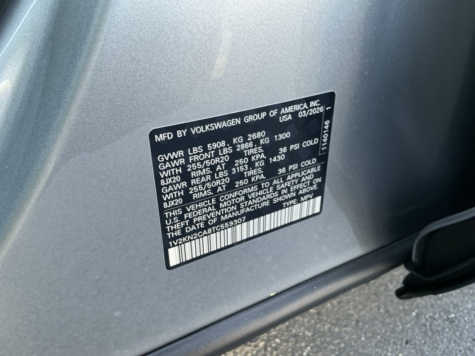 2026 Volkswagen Atlas SE with Technology