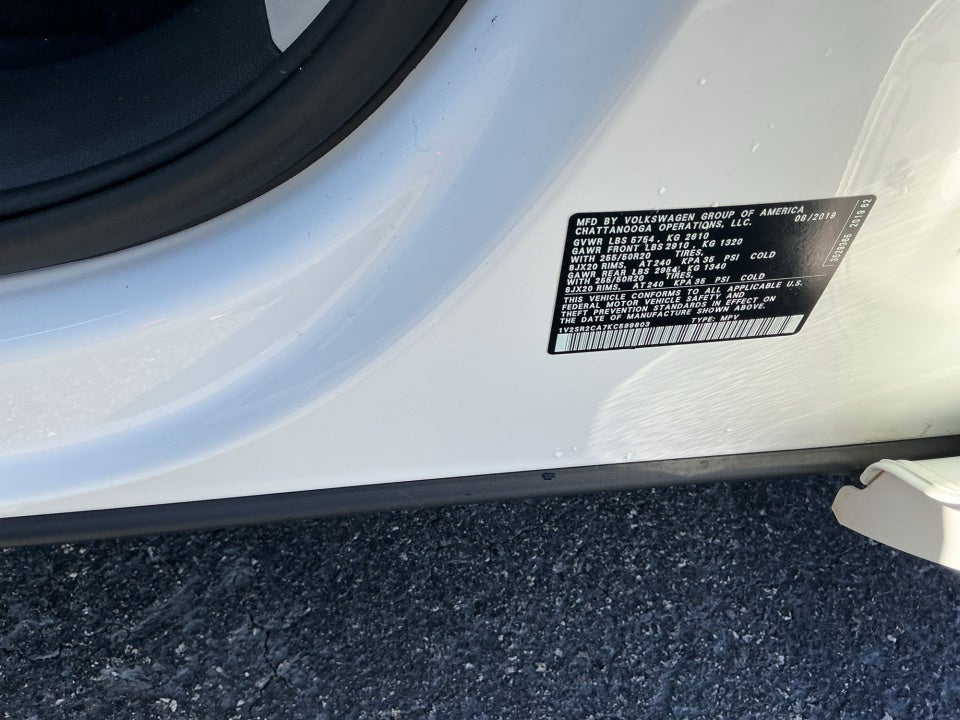 2019 Volkswagen Atlas 3.6L V6 SEL R-Line