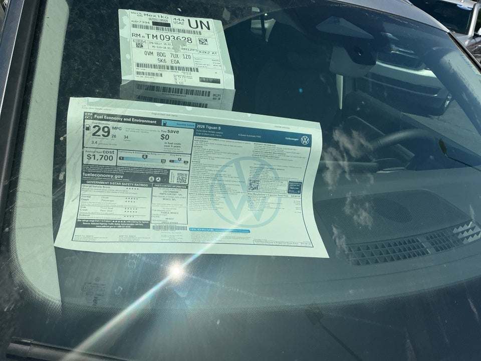 2026 Volkswagen Tiguan S
