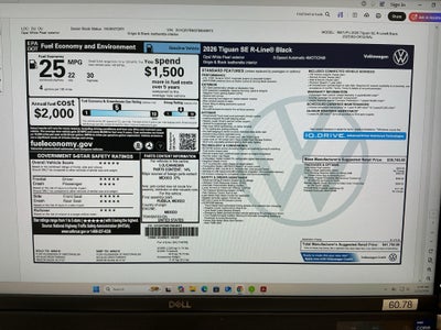 2026 Volkswagen Tiguan SE R-Line Black