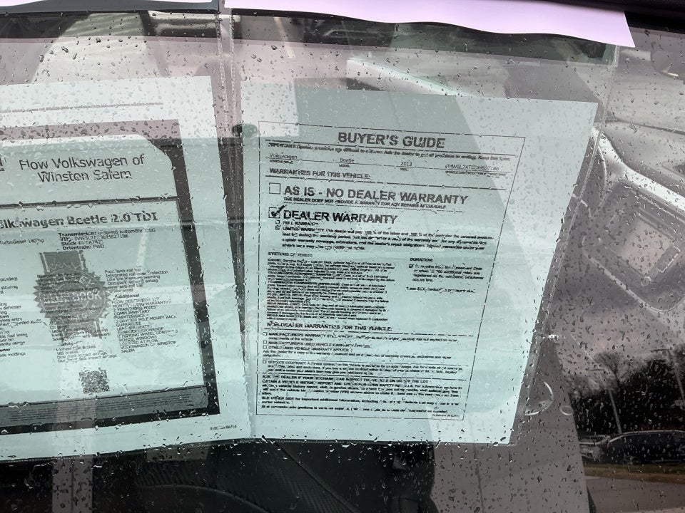 2013 Volkswagen Beetle Convertible 2.0L TDI