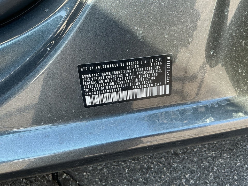 2026 Volkswagen Jetta S