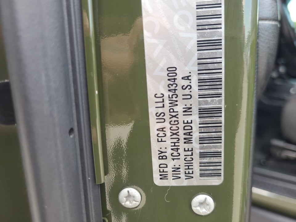 2023 Jeep Wrangler 2-Door Rubicon 4x4