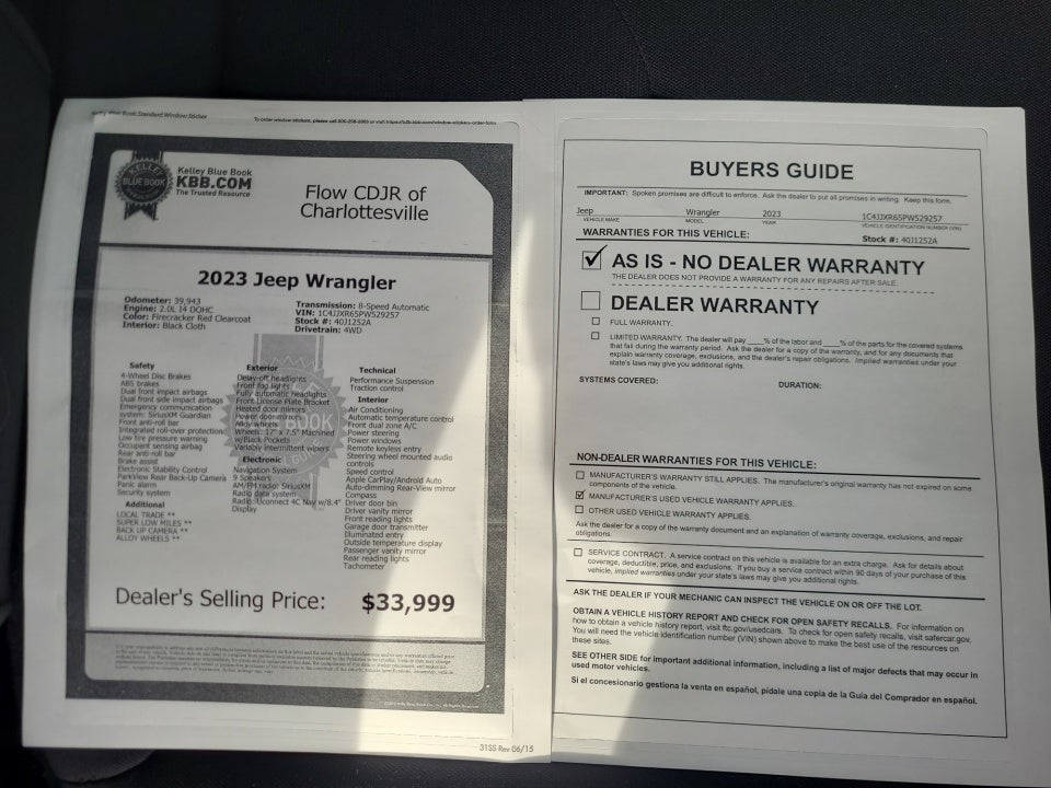 2023 Jeep Wrangler 4xe Rubicon 4x4