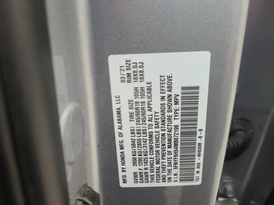 2021 Honda Pilot EX-L
