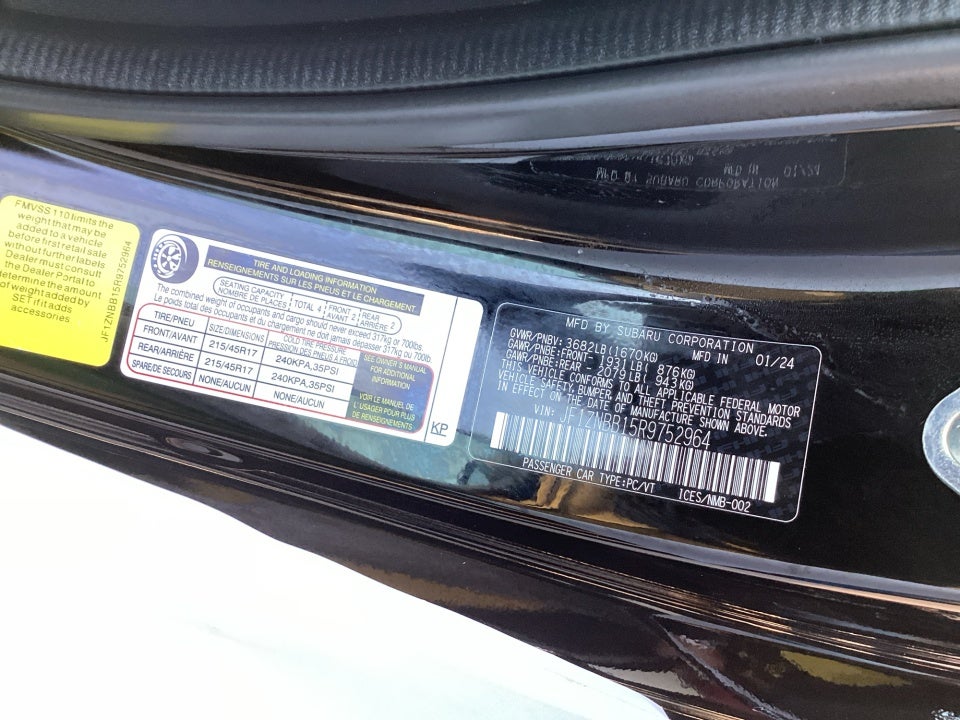 2024 Toyota GR86 Manual (Natl)
