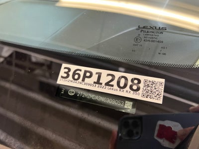 2022 Lexus RX 350 RX 350