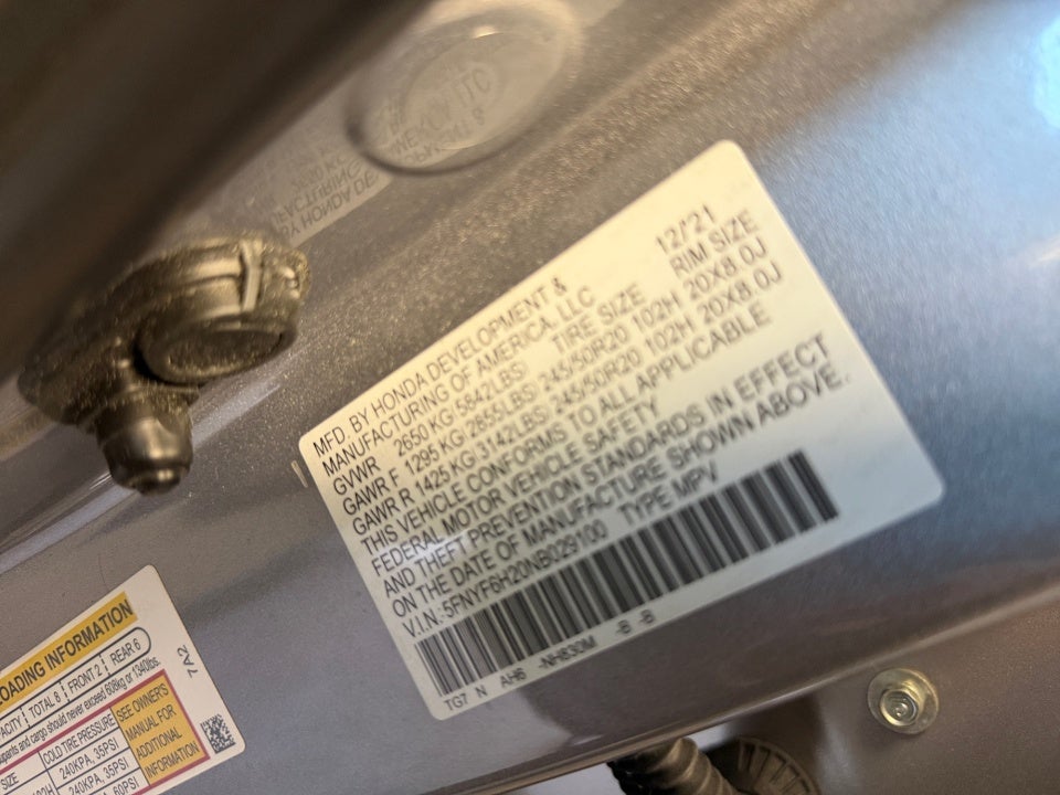 2022 Honda Pilot AWD Special Edition