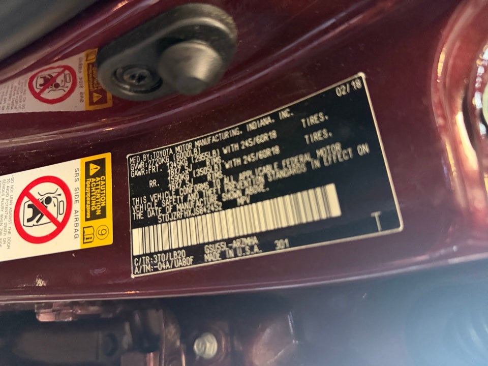 2018 Toyota Highlander XLE