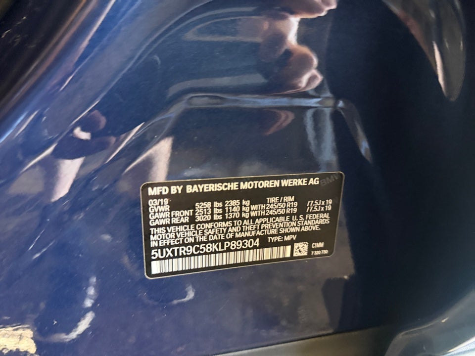 2019 BMW X3 xDrive30i