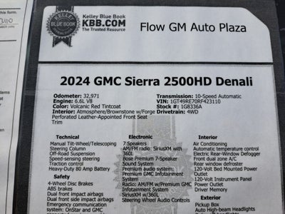 2024 GMC Sierra 2500HD Denali