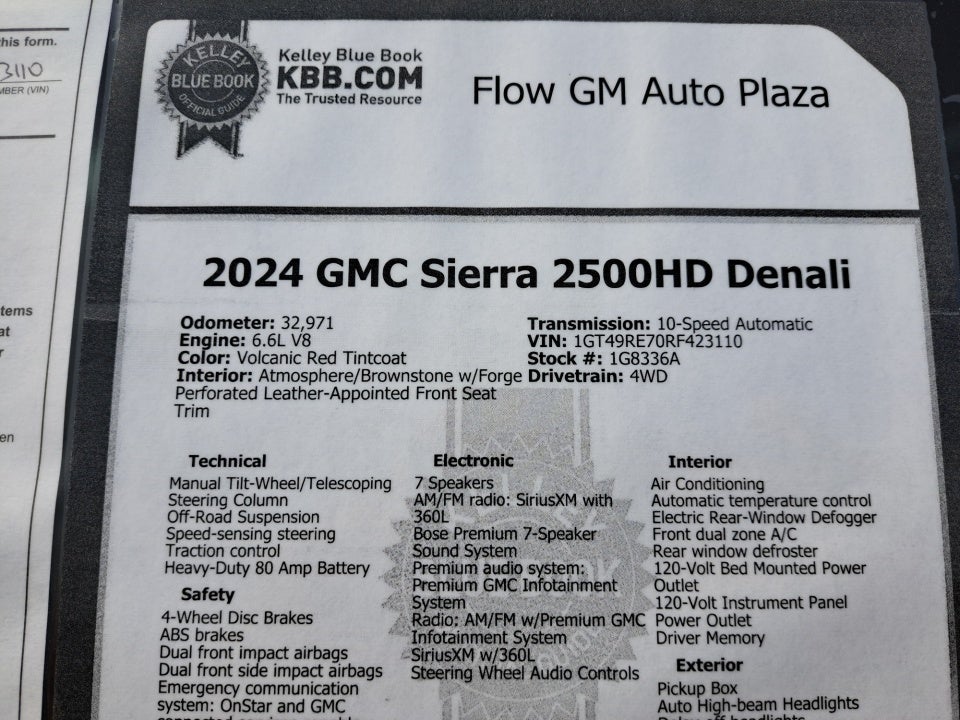 2024 GMC Sierra 2500HD Denali
