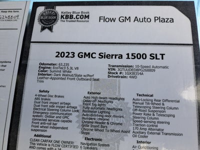 2023 GMC Sierra 1500 4WD Crew Cab Short Box SLT