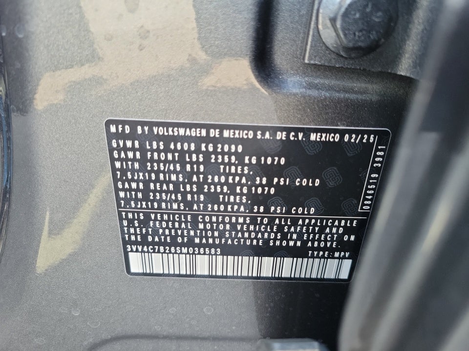 2025 Volkswagen Taos 1.5T SEL