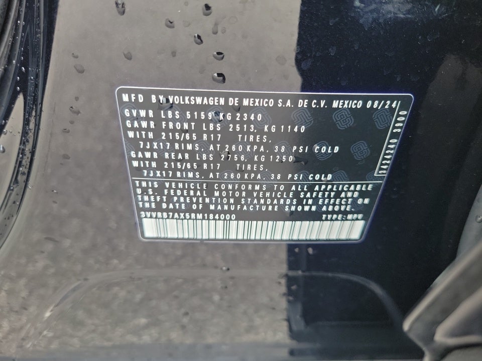 2024 Volkswagen Tiguan 2.0T S